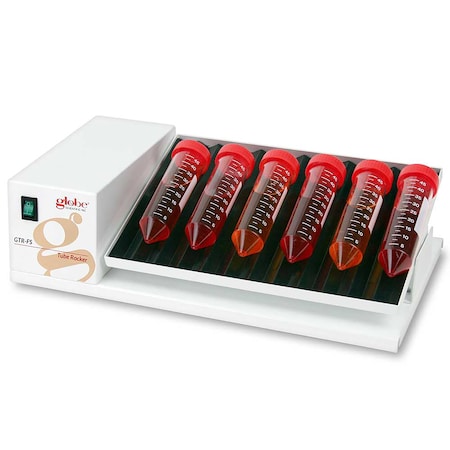 Globe Scientific Single Tier Tube Rocker, 240v, UK & EU Plug GTRM-FS-UK-EU